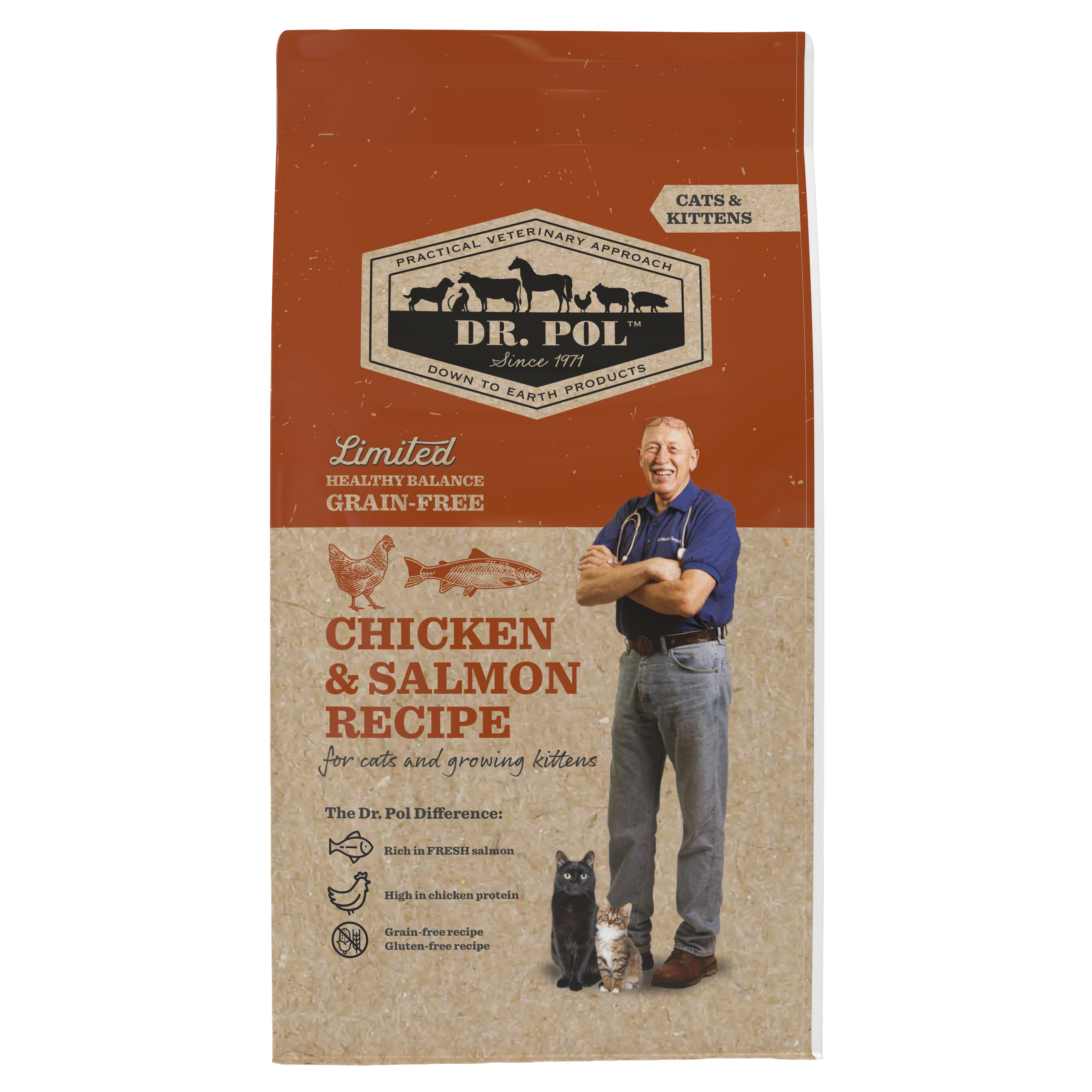 High Protein Grain-Free Chicken and Salmon Recipe