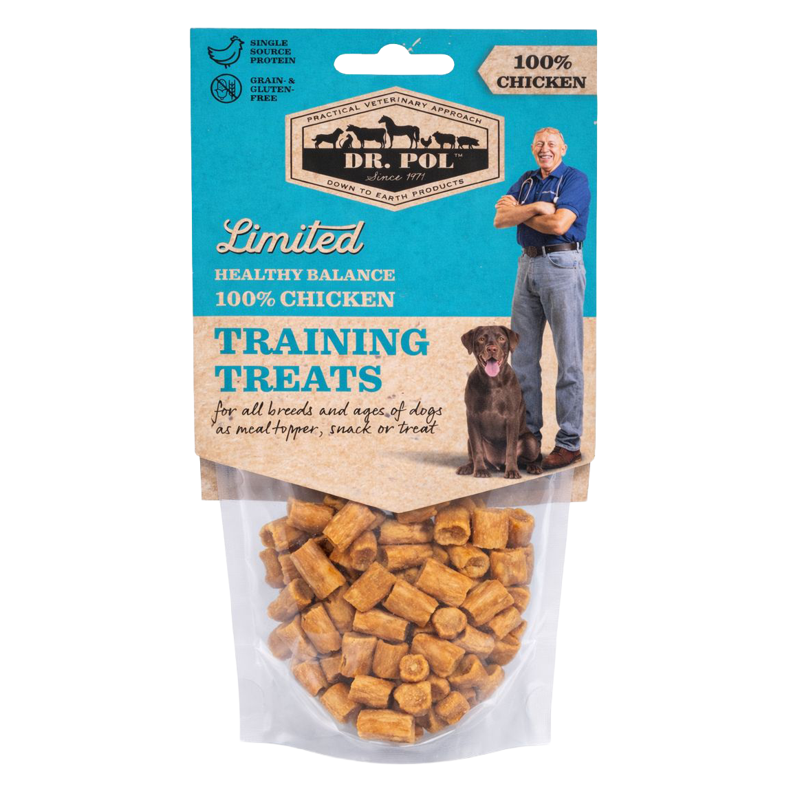 100% Chicken Training Treats